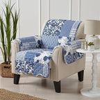 Great Bay Home Reversible Patchwork Chair Cover - Image 2
