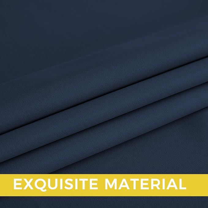 NICETOWN Blackout Curtains Grommet 2 Panels 72 Inches Long - Image 5