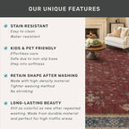 Hazo Haus Burgundy 2x4 Washable Entry Rug - Image 7