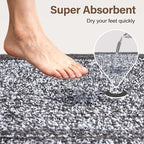 36x24 Large Bathroom Rugs Washable Non Slip, Soft Absorbent Quick Dry Mats - Image 8