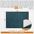 Mibao Front Door Mat, Dirt Trapper Welcome Mat - Image 2