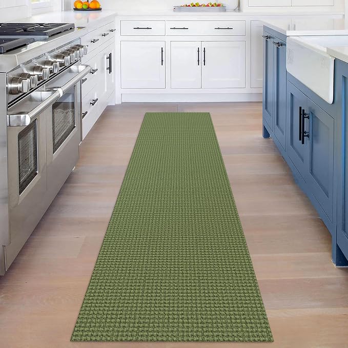 KOZYFLY Runners for Hallways 2x8 ft Washable Kitchen Runner Non Slip Rubber - Image 2