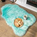 Ashler faux fur rug, Fluffy Shaggy Area Rug Ultra Soft 2 x 3 Feet Sheepskin Fur by AshlerHomeDeco