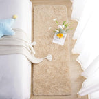Chicrug Soft Runner Rugs for Bedroom Living Room Plush Fluffy Rug 3x8 Feet - Image 5