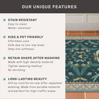 Insect Boho 7X9 Washable Living Room Rug - Image 7