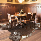 AROGAN Western Decor Faux Fur Cowhide Rug, 4.6×5.2 Feet Premium Animal Skin Cow - Image 4
