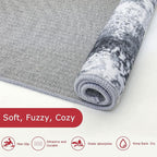 KOZYFLY 2x3 Rug Non-Slip Small Area Rug Abstract Machine Washable Indoor Front - Image 6