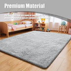 Ultra Soft Fluffy Area Rugs for Bedroom Living Room 10x14, Nursery Rug - Image 8
