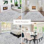 Area Rug 8x10 Washable Area Rugs - Image 5