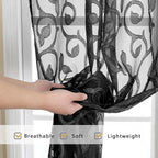 OWENIE Furman Sheer Curtains 63 inch Length - Image 5