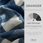 Elrene Home Fashions Farmhouse Living Grainger Buffalo-Check Blackout Window - Image 4