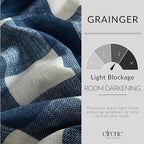 Elrene Home Fashions Farmhouse Living Grainger Buffalo-Check Blackout Window - Image 4