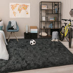 Chicrug Soft Area Rugs for Bedroom Living Room Plush Fluffy Rug 3x5 Feet - Image 4