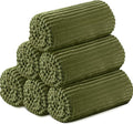 Buryeah 6 Pcs Flannel Throw Blanket Bulk 50 x 60 in Sleepover Blanket Outdoor by Buryeah