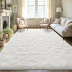 LOCHAS Ultra Soft Indoor Modern Area Rugs Fluffy Living Room Carpets - Image 3