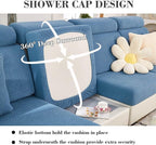 Couch Covers for 2 Cushion Sofa Pet Friendly Couch Cushion Covers Universal - Image 4