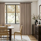 MIULEE Pinch Pleated Thick Linen Curtains 84 Inches Long 2 Panels - Image 5