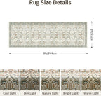 Washable 2x8 Runner Rug - Image 2
