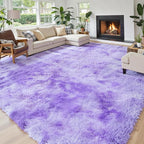 Rugs for Living Room 8x10, Alfombras para Salas Fluffy Shag Large Fuzzy Plush - Image 2