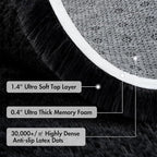 7x10 Ft Extra Large Shag Rugs for Living Room, Ultra Soft Fluffy Furry Area - Image 8