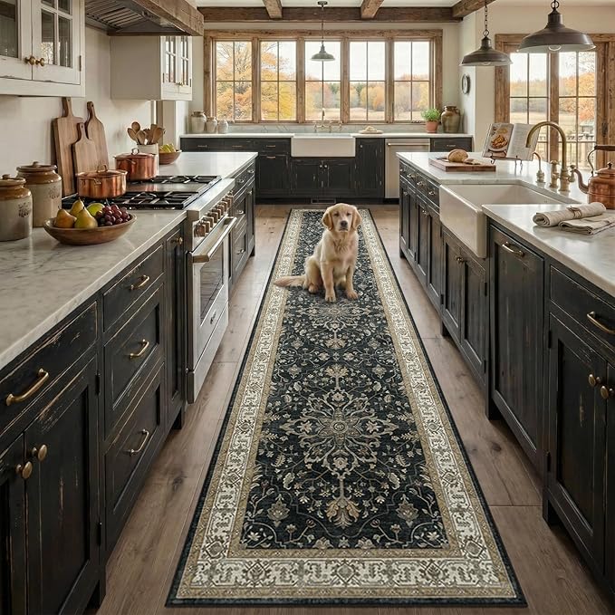 Area Rugs 2'x10' Runner Rug Non Slip Washable by RELEANY