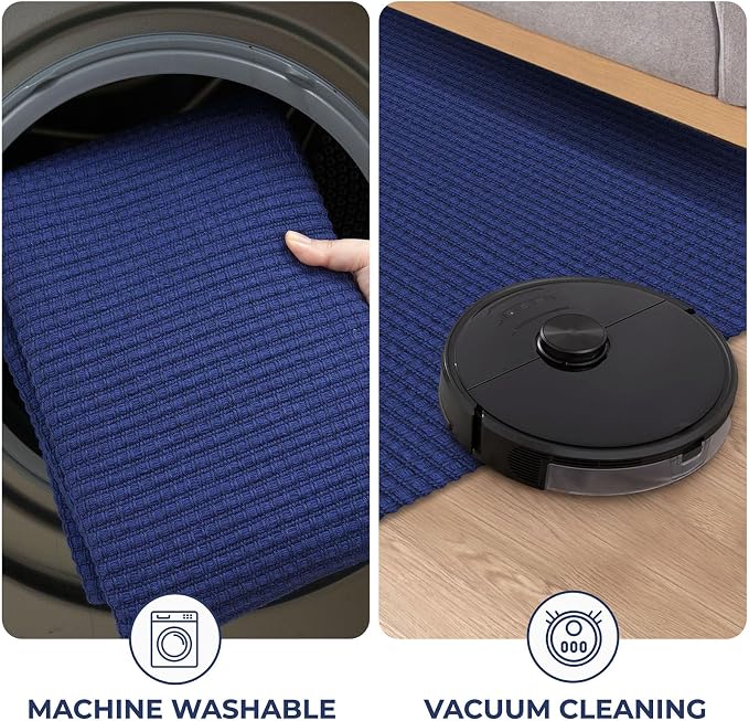 KOZYFLY Runners for Hallways 2.6x10 ft Washable Kitchen Runner Non Slip Rubber - Image 7
