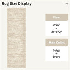 Soalmost Runner Rug 2'x6' Washable Non-Slip Runner Rugs - Image 5