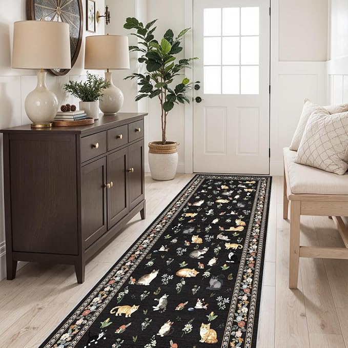 2'6"x8' Washable Kitchen Runner Rug - Image 5