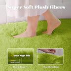 6x9 Area Rugs for Living Room: Fluffy Shag Soft Washable Rug Large Fuzzy Plush - Image 2
