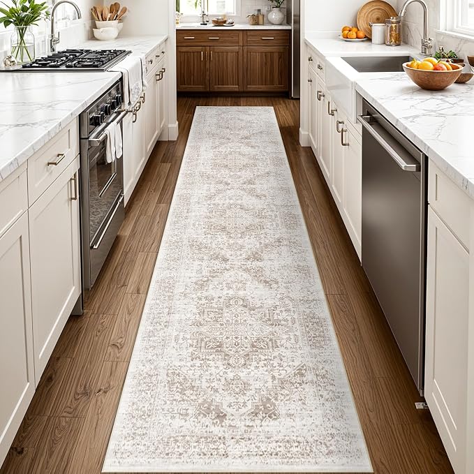Washable 2'6''x12' Runner Rug - Image 2