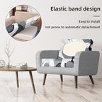 8Pcs Stretch Patio Cushion Covers, Outdoor Couch Covers Replacement, Outdoor - Image 5