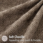 MIULEE Pack of 2 Couch Throw Pillow Covers 20x20 Inch Brown Boho Accent - Image 6