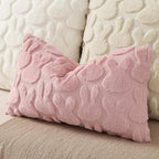 decorUhome Easter Bunny Pillow Covers 12x20 Inch Set of 2, Soft Plush Faux Wool - Image 7