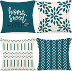 YCOLL Pillow Covers 20x20 Set of 4, Modern Sofa Throw Pillow Cover, Decorative by PillowCoversExpert