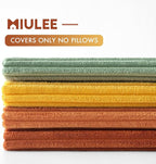 MIULEE Decorative Throw Pillow Covers 18x18 Inch Set of 4, Vibrant Cushion - Image 6