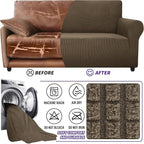 ZNSAYOTX Stretch Oversized Couch Cover Universal Sofa Covers - Image 7