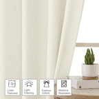 OWENIE Bob 1 PCS Ivory Valances - Image 2