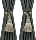 Fenghuangwu 6 Pack Curtain Tie Backs Rope Tassels - Image 4