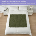 Bigacogo Chunky Knit Throw Blanket - Image 5