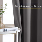 NICETOWN Bedroom Blackout Curtains Panels - Image 5