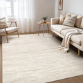 Nakagishi 6X9 Area Rugs Living Room: Washable Large Vintage Rug Neutral by NakagishiAreaRug