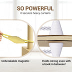 Hion Magnetic Curtain Tiebacks Golden 2pcs, Curtain Tiebacks Buckles Holdbacks - Image 6