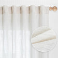 MYSKY HOME Natural Curtains for Living Room by MYSKYHOME