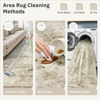 3x5 Rug, Small Area Rug for Kitchen, Machine Washable Non-Slip Throw Rug - Image 9