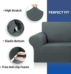 KEKUOU Stretch Oversized Sofa Slipcover 1 Piece Couch Sofa Cover Furniture - Image 6