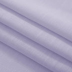 Lavender Semi Sheer Linen Curtains 96 Inches Long 2 Panels Set - Image 7