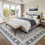 Lofus 9x12 Area Rugs for Living Room, Machine Washable Non-Slip Area Rug - Image 3