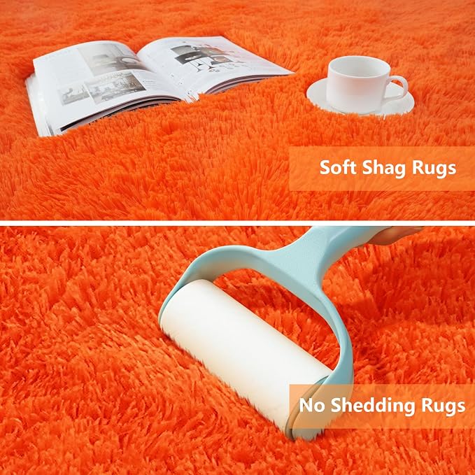 Shag Area Rugs for Bedroom Living Room, Indoor Carpet Nursery Rugs for Kids - Image 6