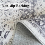 Hallway 2x5 Washable Runner Rug: Oriental Stain Resistant Kitchen Entryway Rugs - Image 4