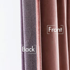 MIULEE Velvet Curtains 2 Panels Luxury Blackout Curtains - Image 6